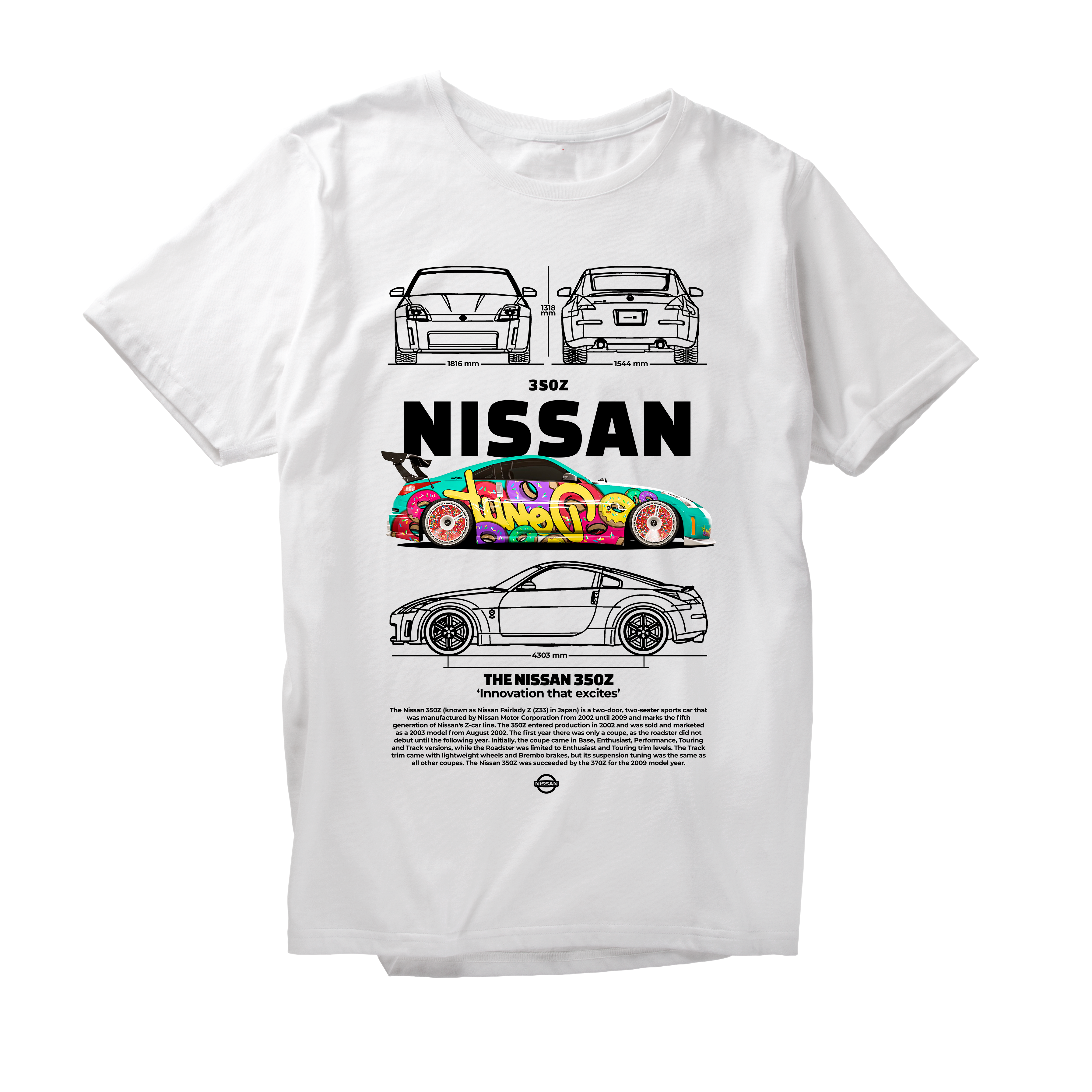 Alfaq 350z b T-Shirt
